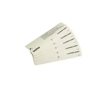 Brother International Corporat Platen Roller Cleaning Sheet, 8.5 in Wide, 1 Pack, 5 Sheets, Used for Cleaning TH