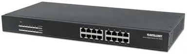 Intellinet 16-PORT Gigabit POE+ Switch 200 Watts Power Budget Ieee 802.3AT/AF