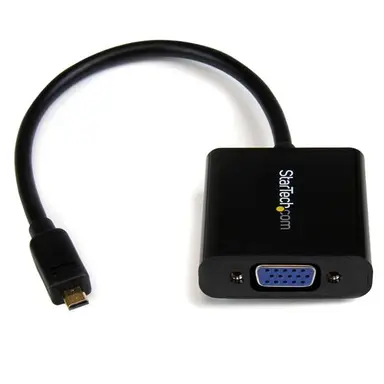 StarTech.com Connect a Micro HDMI Equipped Smartphone or Tablet PC to Your VGA Display or Pro