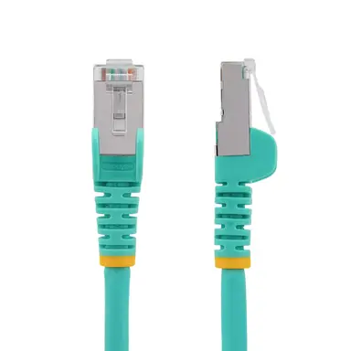 StarTech.com 7 ft Cat6a Ethernet Cable - Aqua - Low Smoke Zero Halogen (LSZH) - 10GBE 500MHz 1, image 6