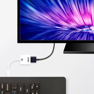 Aten Active 4K Mini DISPLAYPORT(M) to HDMI(F) Adapter, image 6