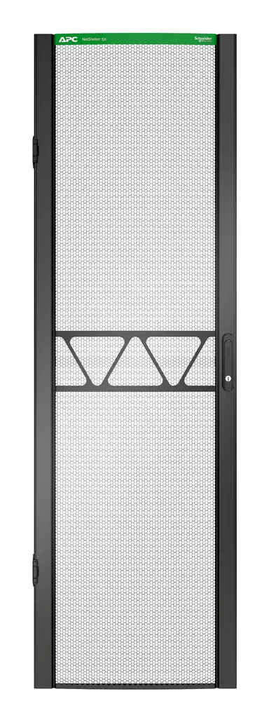 APC by Schneider Electric Netshelter SX GEN2 42U 600MM Wide Perforated Curved Door Black - Secured with 3, image 6