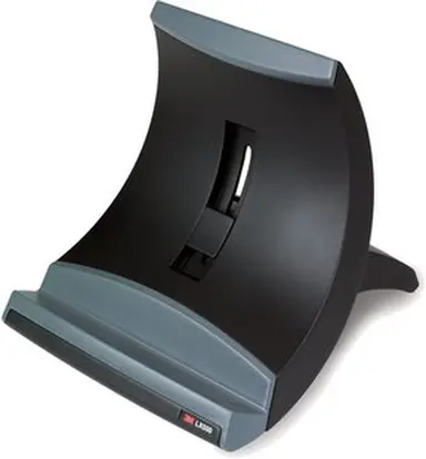 3M Display Materials and Syste Vertical Notebook Riser Black, image 4
