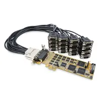 StarTech.com Add 16 RS232 Serial Ports (DB9) to Your Low or Full-Profile Computer, Through, image 3