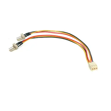 StarTech.com Connect Two 3-Pin (TX3) Fans to a Single Power Supply Connector - 3 Pin Fan Powe