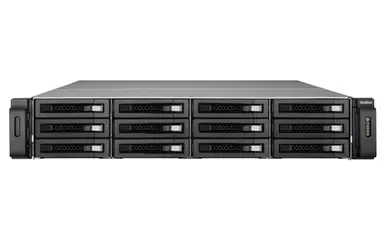 Qnap 12-BAY 2U Nvr 56-CH Surveillance Redundant Power Intel Core I5-3550S 3.7, image 2