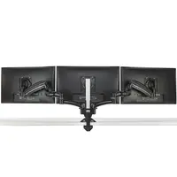 Chief Manufacturing KX Clmn Desk Mnt Tri 3L Arms Blk, image 3