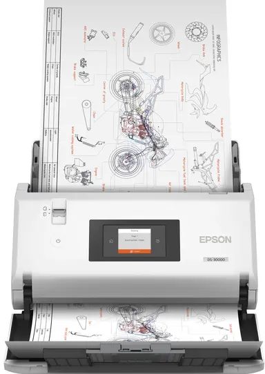 Epson Scanner DS-30000 Scanner, image 6