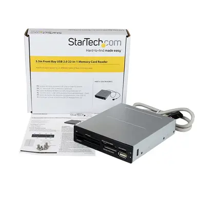 StarTech.com Add Front Panel Access to 22 Different Types of Flash Memory Cards - Internal, image 8