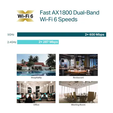 Omada Networks by TP Link AX1800 Ceiling Mount Wi-Fi 6 Access Poin, image 8