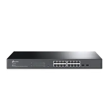 Omada Networks by TP Link Jetstream 16-Port Gigabit Smart Switch with 2 SFP Slots
