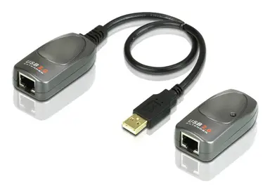 Aten Can Easily Send The USB Signals Via CAT.5/5E/6 Cable up to 60 Meters (196