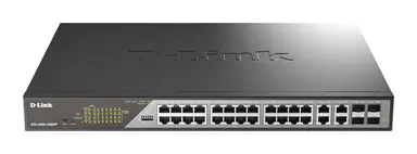 D-Link Systems D-Link 28-PORT 1 GB Surveillance Switch POE++ Switch 518W POE Budg
