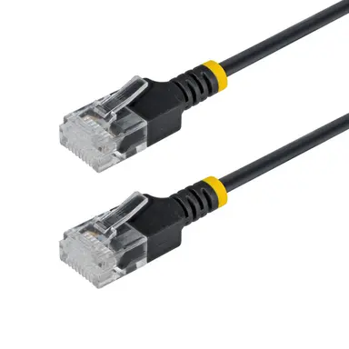 StarTech.com 10-Pack of Ultra Slim Cat6a Cables Is Ideal for Multiple Setups; 10GBPS Ethernet