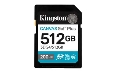 Kingston 512GB SDXC Canvas Go Plus GEN4 200MB/S C10 UHS-I U3 V30, image 4