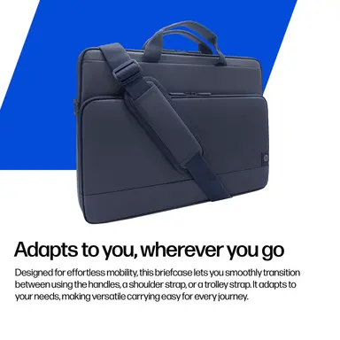 HP Modern Navy Blazer 14 in Laptop Briefcase HP Modern Navy Blazer 14 in Lap, image 2