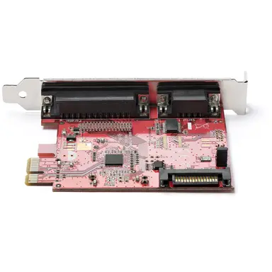StarTech.com PCIe Card with Serial and Parallel Port - 1X DB25 Parallel 1X RS232 Serial Combo, image 6