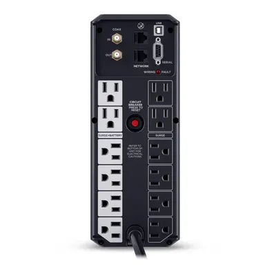 CyberPower Systems (USA) UPS - Mini Tower - Line-Interactive - 120 Vac - 900WATT - 1500VA, image 8