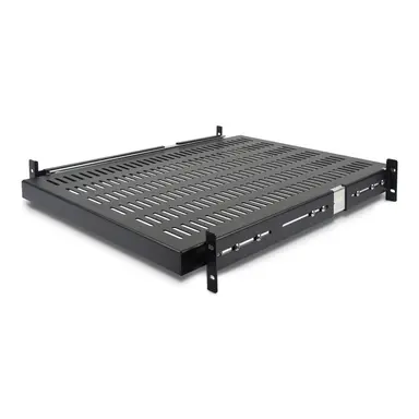 2U Sliding Vented Rack Mount Shelf
