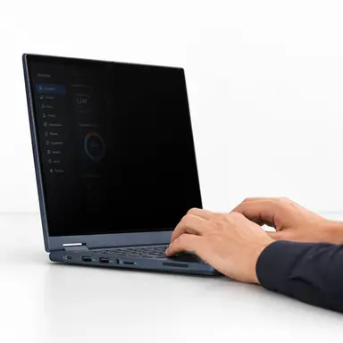 StarTech.com Privacy Screen with Microlouver Technology Darkens the Screen View - for 13.3 in, image 4