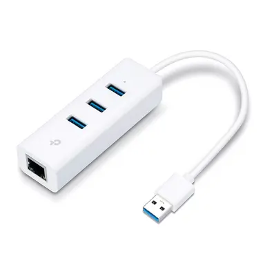Omada Networks by TP Link USB 3.0 Type-a to Gigabit Ethernet Network Adapter with 3-Port USB 3.0 Type-a HU, image 6