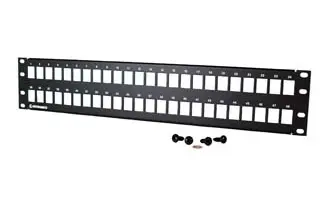 Legrand Dat 48 Port Keystone Jack Panel Flat 2RU