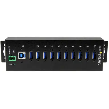 StarTech.com Add Ten USB 3.0 (5GBPS) Ports with This Din Rail or Surface-Mountable Metal Hub, image 6
