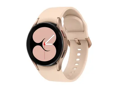 Samsung Electronics America (W Galaxy WATCH4 Aluminum Lte - 40MM Pink Gold 16GB