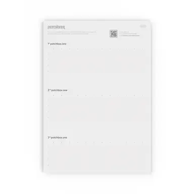 Synergy Micro Solution Patchbox IS A Paper Label Set Designed AS AN Accessory for Patch Pan