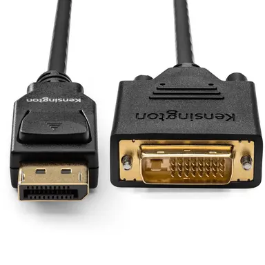 Kensington Computer Displayport 1.1 (M) to Dvi-D (M) Passive Unidirectional Cable 6FT, image 6