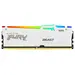 Kingston 16GB 5200MT/S DDR5 CL40 DIMM (Kit of 2) Fury Beast White RGB, image 5