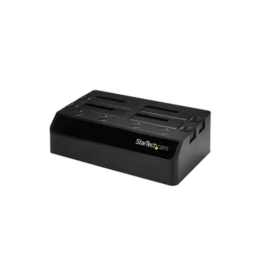STARTECH.COM Quad-Bay Hard Drive Dock for 2.5 / 3.5 SATA DRIVES; SATA Iii (6.0 GBPS); USB 3.2, image 6