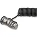 STARTECH.COM Laptop Combination Cable Lock - with 6 Ftself-Coiling Cable - Portable 3-DIGIT L, image 5