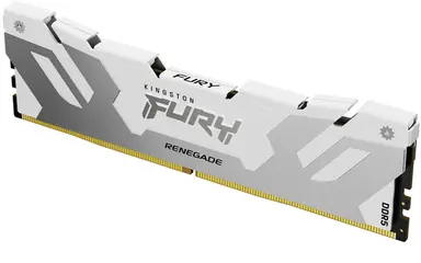 Kingston 32GB 6400MT/S DDR5 CL32 DIMM Fury Renegade White XMP, image 2