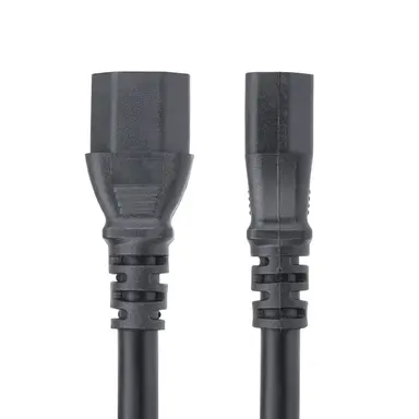 StarTech.com 15 ft (4.5 m) Power Extension Cord, C14 to C13 PDU Power Cord, 15A 250V, 14AWG, AC, image 6