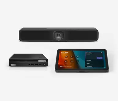 Logitech Entry LVL Small Room Solution for Teams Rooms on Windows with Meetup 2