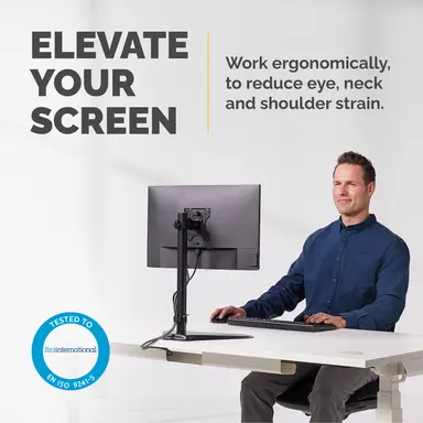 Fellowes Holds 32 in Monitors up to 17.6 LBS., image 6