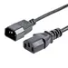 StarTech.com AC Power Cord 6 ft (1.8 m) 18AWG Power Supply Extension Cable IEC 320 C14 to IEC 3, image 5
