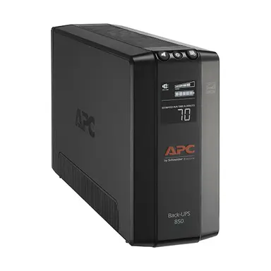 APC by Schneider Electric APC Back-UPS 850, Compact Tower, 850VA, 120V, Avr, LCD, 4 NEMA 5-15R, 4, image 8