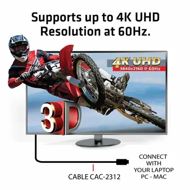 Club 3D B.V Compliant to HDMI with Ethernet Specification Version 2.0 Professional Quality, image 8
