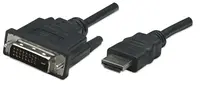 Manhattan - Strategic Manhattan 3 HDMI to DVI-D 24+1 Cable, image 3