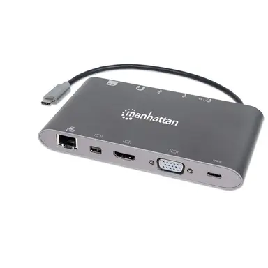 Manhattan - Strategic USB-C to 7-in-1 Docking