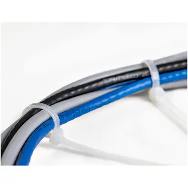 StarTech.com 100 Pack of Cable Ties: Keep Cables Organized with 10 in (254 MM) White Zip Ties, image 7