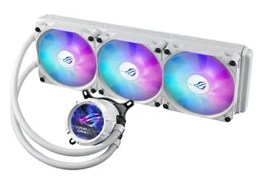 ASUS Rog Strix LC Iii 360 Argb LCD Wht, image 3