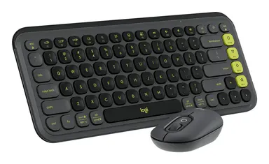 Logitech Pop Icon Combo (Graphite & Green), image 7