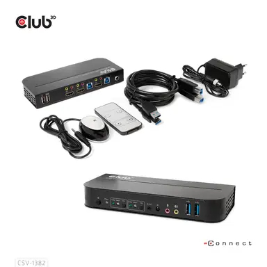 Club 3D B.V IS A High Performance HDMI KVM (KEYBOARD Video And MOUSE) SWITCH. Route, image 7