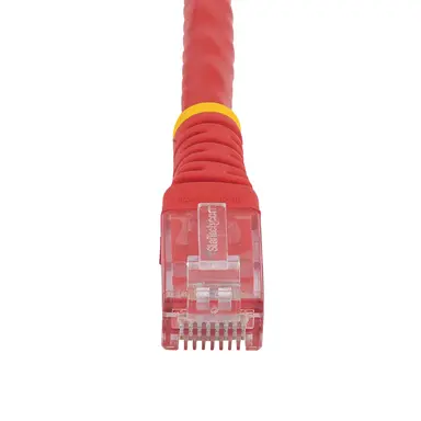 StarTech.com 15 ft Red Cat6 Ethernet Cable Delivers Multi Gigabit 1/2.5/5GBPS & 10GBPS up to 1, image 8