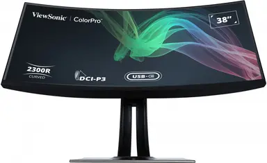 ViewSonic 38 in Curved Ultra-Wide WQHD+ Colorpro IPS Monitor with USB Type C, 3840 × 1600 Reso, image 6