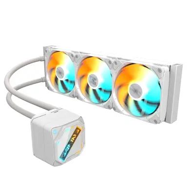 Gigabyte CPU Cooler - Ice - Teflon Tubing Reduces Coolant EVAPORATION. Magnetic Top Cover