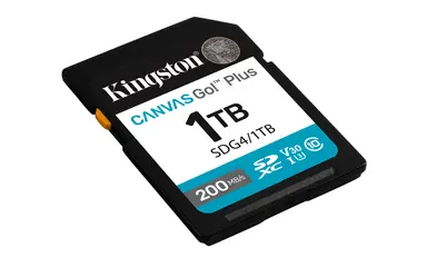 Kingston 1TB Sdxc Canvas GO Plus GEN4 200MB/S C10 Uhs-I U3 V30, image 6